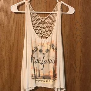 Tank crop top